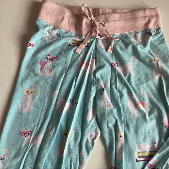 💚3/$15💚 LITTLE BLUE HOUSE | Small | pyjamas pants, lounge joggers | cats books - Picture 3 of 5